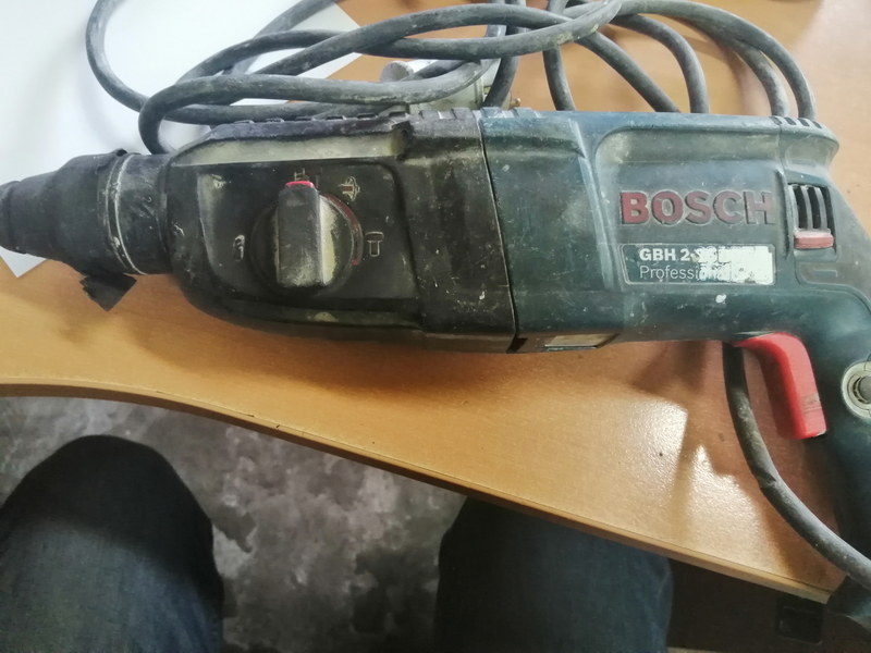 Порядок разборки перфоратора Bosch 2-26